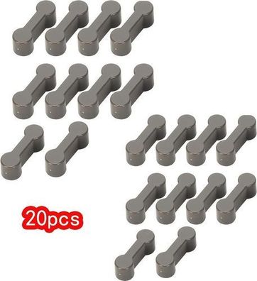 Holzschienen-Adapter 20 Stück - universelle Eisenbahn-Verbinder