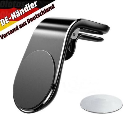 Handyhalterung Auto Magnet Lüftung Schwarz - superstark