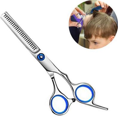 Effilierschere Profi Edelstahl - Friseurschere für Damen & Herren