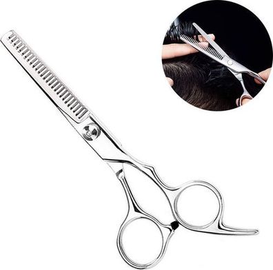 Effilierschere Profi Edelstahl - Friseurschere für Damen & Herren