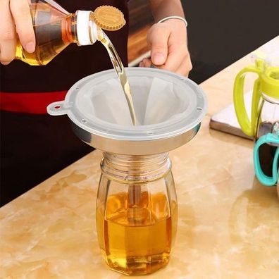 Küchentrichter Filterset 200 Mesh 13cm - für Saft & Kaffee