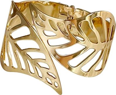 Vorhang-Raffhalter Blatt-Design - Metall stanzfrei