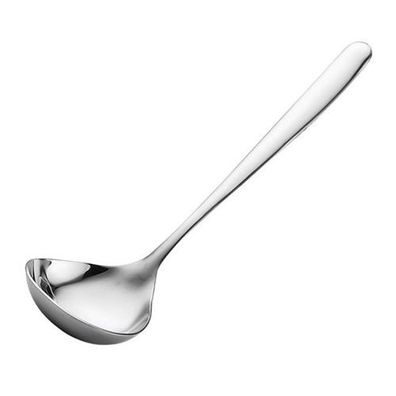 Suppenlöffel Edelstahl Silber - ergonomischer Griff
