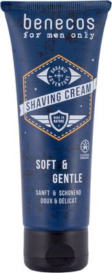 6x benecos benecos for men only Shaving Cream 75ml