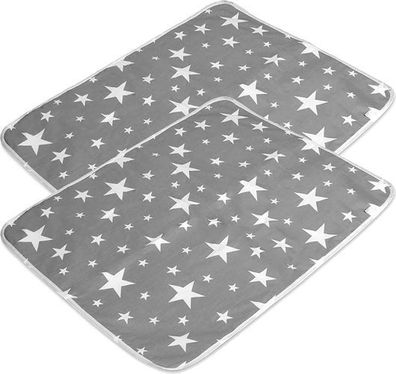 2x Wickelunterlage wasserdicht Gr. M - waschbar Baby