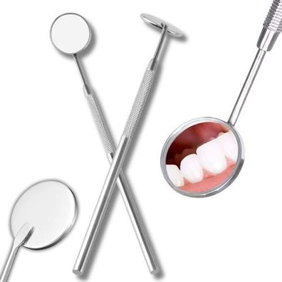 Dental Mundspiegel Edelstahl - Inspektionsspiegel Zahnarzt