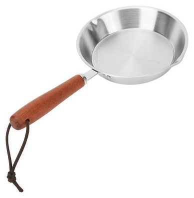 Edelstahl Bratpfanne Eierpfanne - für Induktion & Haushalt
