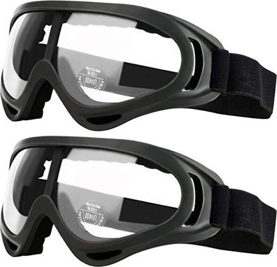 2x Kinder-Schutzbrille Antibeschlag UV - für Schaumpistolen