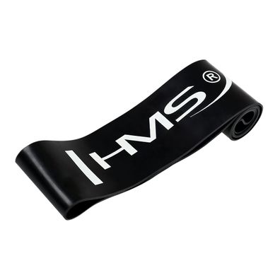 HMS GU04 Fitnessband Schwarz 60 × 5 cm Krafttraining Reha Übungen