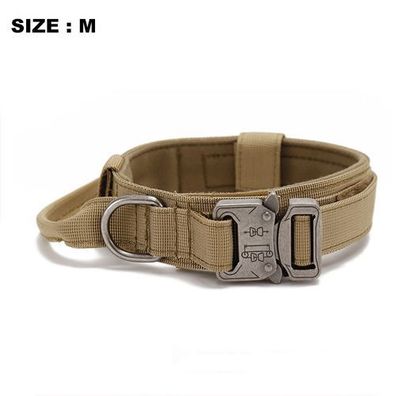 Hundehalsband Nylon Nessie Gr. M - mit Griff robust