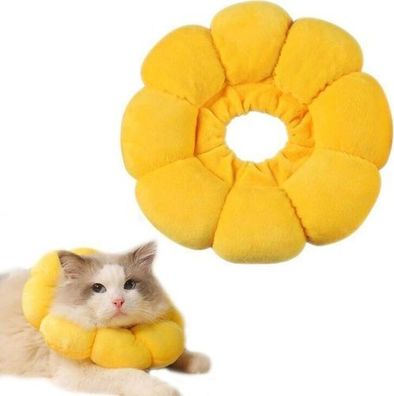 Halskrause Katze Gr. M weich - einstellbarer Schutzkragen