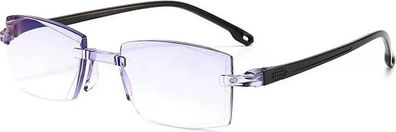 Presbyopie-Brille Dual-Light Zoom - rahmenlos Diamantschliff