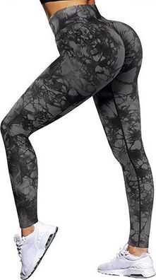 Scrunch Butt Leggings Damen Gr. S - nahtlos hohe Taille Yoga