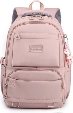 Schulrucksack Damen Rosa - leicht wasserdicht Daypack