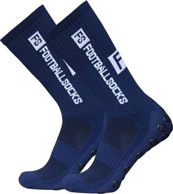 Kompressionsstretch-Socken Fußball - Anti-Rutsch mit Griffen