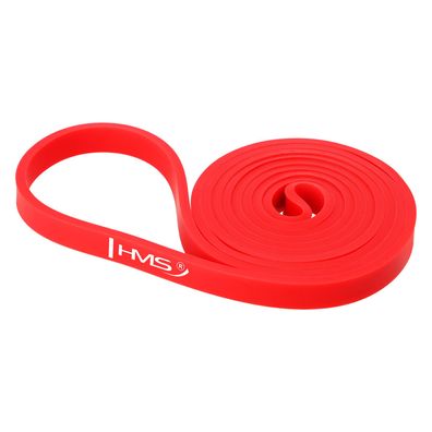 HMS GU05 Trainingsband Rot 208 cm Widerstandsband 2 bis 15 kg