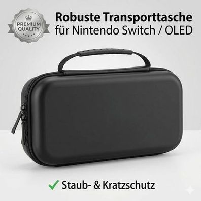 Transporttasche Nintendo Switch & OLED - Schutzhülle Nylon