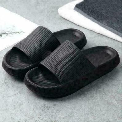 Pillow Slides Schwarz Gr. 40-41 - rutschfeste Sandale EVA