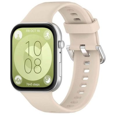 Bizon Armband Beige - für Huawei Watch Fit 3