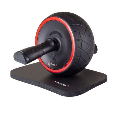 HMS WA14 Bauchtrainer Roller mit Matte Bauchmuskeltrainer Zuhause