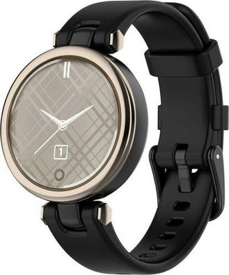 Strap-it Silikonarmband Schwarz - für Garmin Lily
