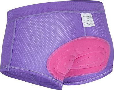 Radhose Damen 3D Gel gepolstert Gr. L - MTB Bike Shorts