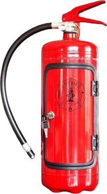 Weinkiste Feuerlöscher-Design Metall - versteckter Schnapsschrank