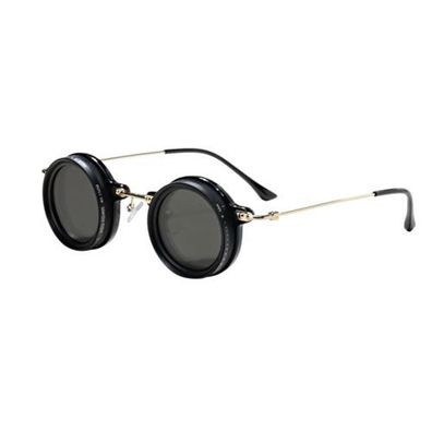 Sonnenbrille Tinglas rund - 9 Stufen Helligkeit Titan