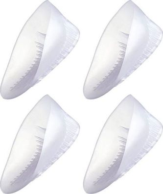 2 Paar Silikon-Fersenkappen - Gel bei Plantarfasziitis