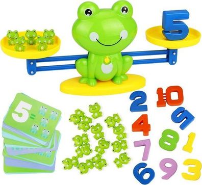 Montessori Frosch-Waage Lernspielzeug - Zählen & Rechnen