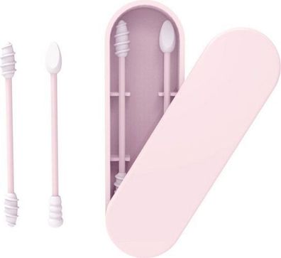 2x Silikon Wattestäbchen Modell 3 - Ohrreinigung Make-up