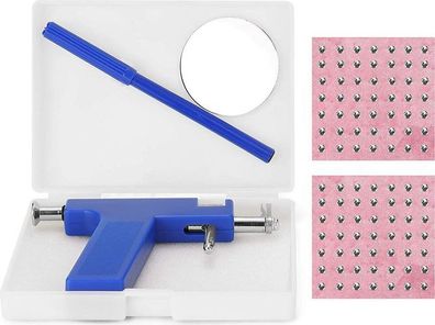 Piercing Kit 98tlg Edelstahl - Ohr & Nasenpiercing schmerzfrei