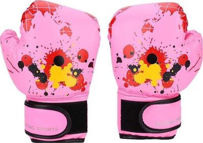 Kinder Boxhandschuhe Cartoon Kunstleder - Sparring Trainingshandschuhe
