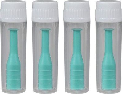 4x Kontaktlinsensauger Grün - für harte & weiche Linsen