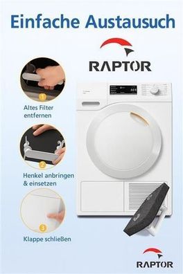 Filter für Miele T1 Trockner - Ersatz-Schaumstofffilter 9164761