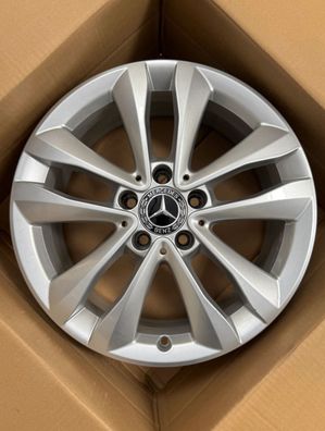 1x Original Mercedes C Klasse W205 A205 S205 W205 17 Zoll Alufelge A2054018000 TOP