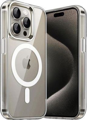 Schutzhülle iPhone 15 Pro MagSafe - Transparent Silikon Case