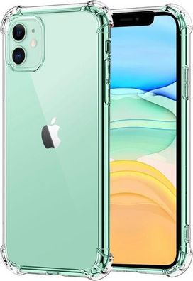 Hülle iPhone 11 Anti Shock Transparent - Handy Case Kantenschutz