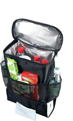 Auto Rücksitz Organizer Multi-Tasche - Thermo Rücklehnenschutz