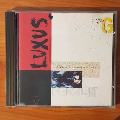 Herbert Grönemeyer luxus DADC Austria EX/EX (CD Album, Rock, Electrola, 1990)