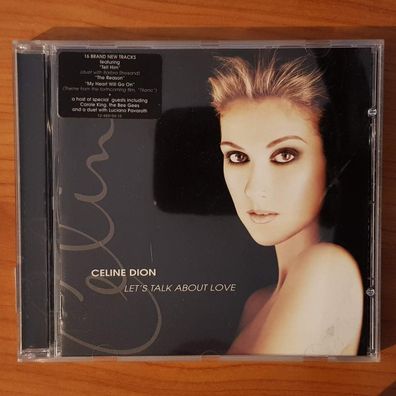 CÉLINE DION let's talk about love SMM Austria EX/EX (CD Album, Pop, Columbia)