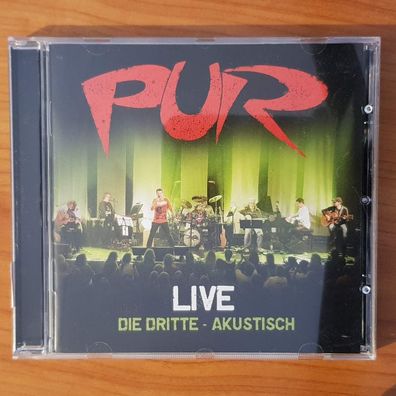 PUR live die dritte - akustisch Optimal EX/EX (CD Album, Pop, EMI, 2010)