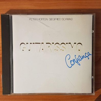 PETER HORTON guitarissimo · confiança FULL SILVER WGER VG+/EX (CD Album, Jazz)