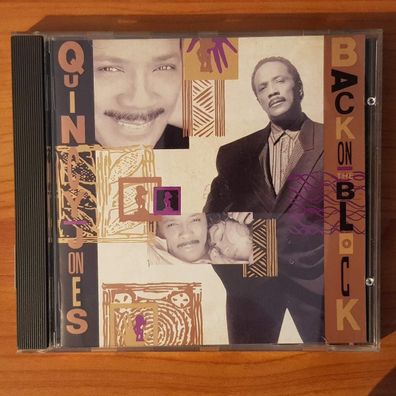 QUINCY JONES back on the block EX/EX (CD Album, Funk, Qwest, 1989)