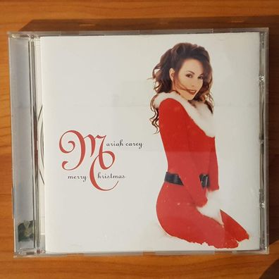 MARIAH CAREY merry christmas EX/EX (CD Album, Pop, Columbia)