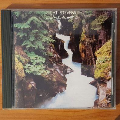 CAT Stevens back to earth EX/EX (CD Album, Rock, A&M, 1988)