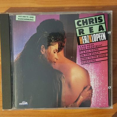 CHRIS REA herzklopfen FULL SILVER Polygram WGER EX/EX (CD Album, Rock, Polystar)