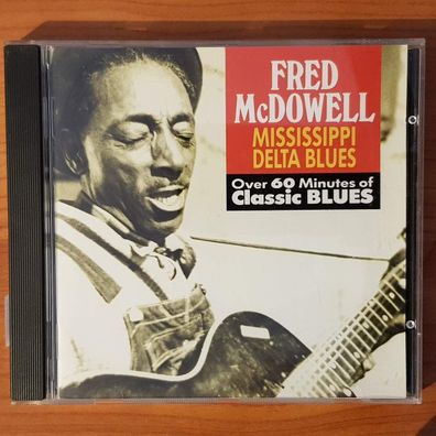 FRED Mcdowell mississippi delta blues EX/EX (CD Album, Blues, Arhoolie, 1989)
