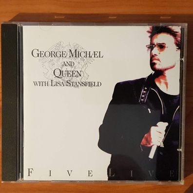 GEORGE Michael five live EX/EX (CD Album, Rock, Parlophone)