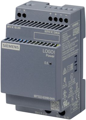 Siemens 6EP3322-6SB00-0AY0, Drinnen, Österreich, Mehrfarbig, 230 g, 67 mm, 73 mm